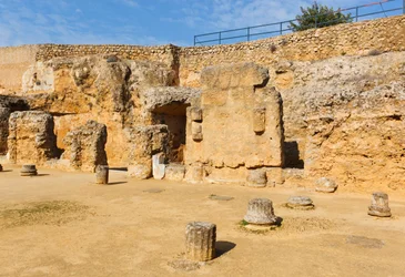 Le complexe archéologique, Carmona, province de Séville, Espagne. Tombe de Servilia.